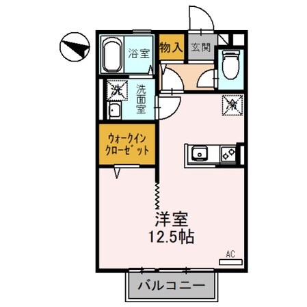 風花の物件間取画像